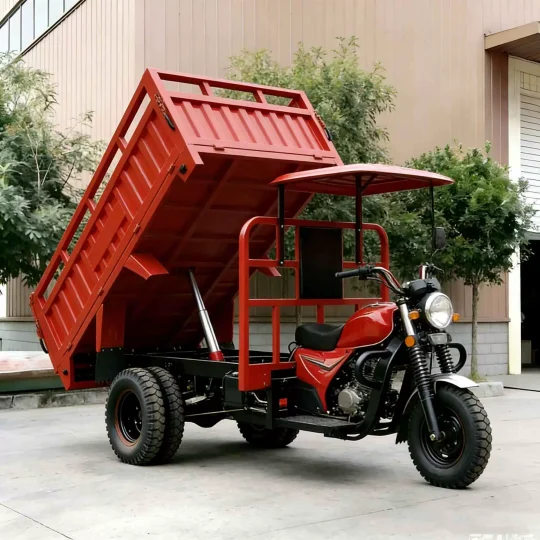 TRIVARO 350cc Cargo Trike for Export, 1 Seat — Model 150-350