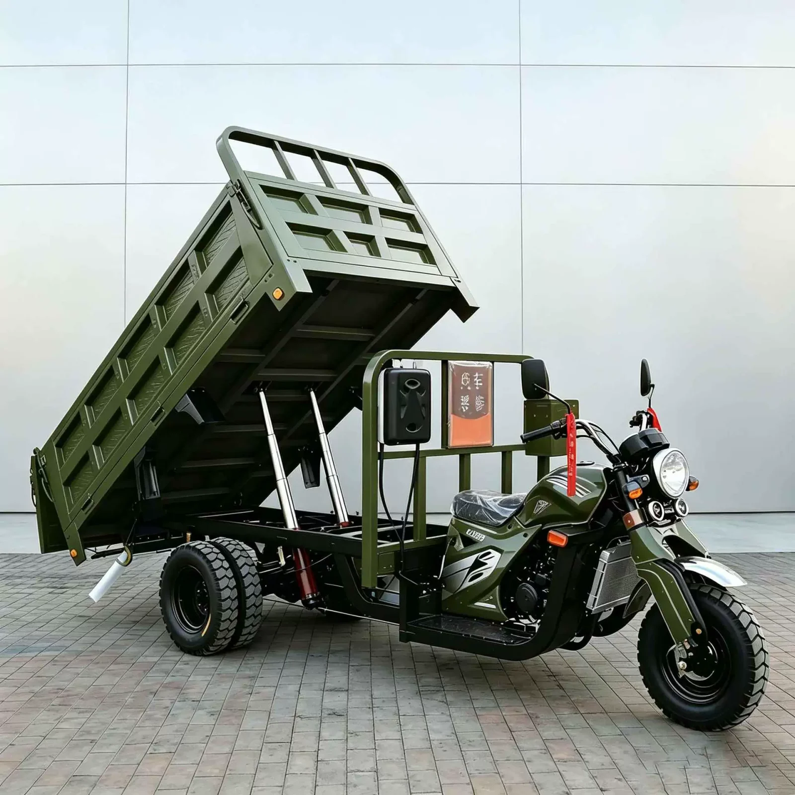 TRIVARO Fuel Tricycle for Export, 1 Seat — Model TRV-51051015