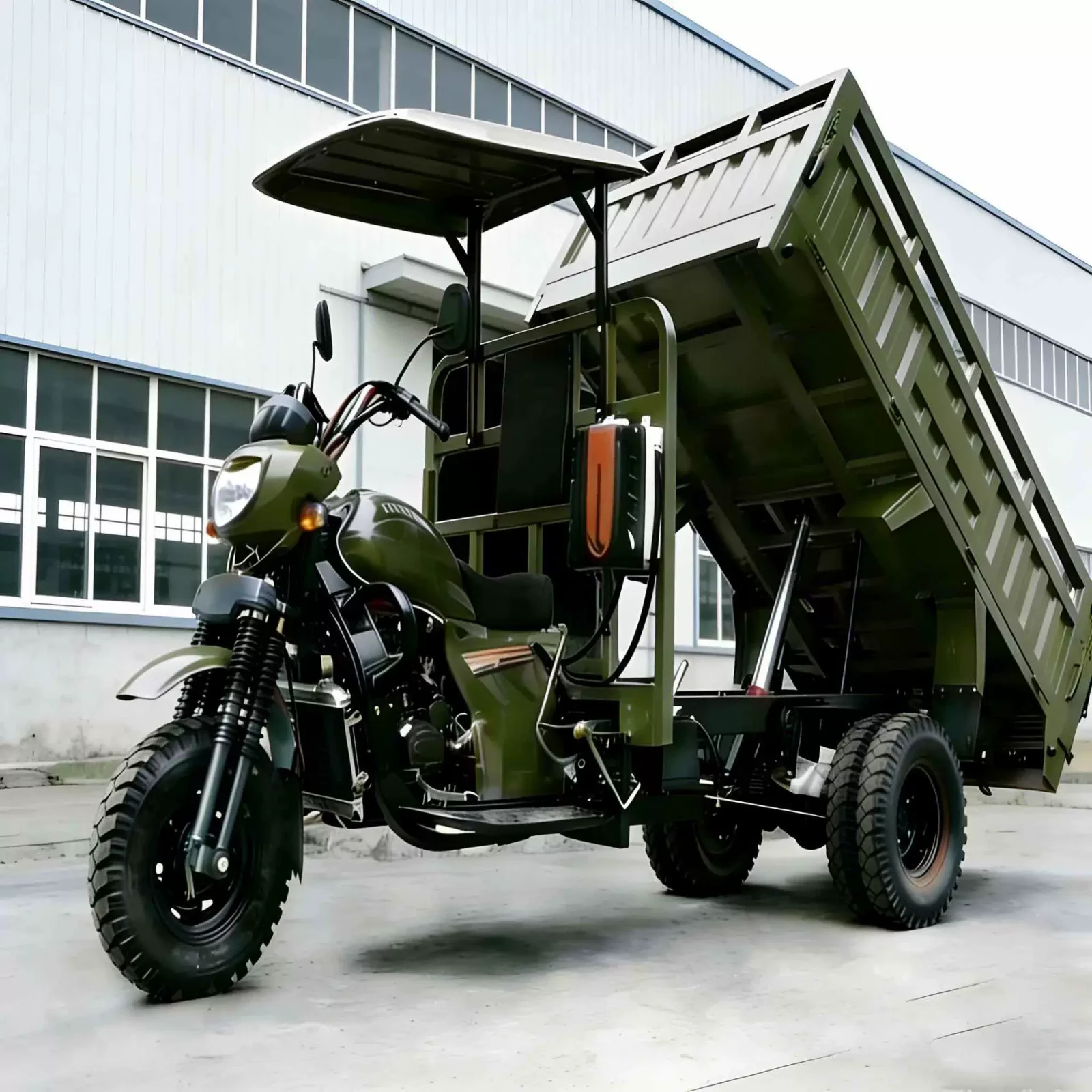 TRIVARO Fuel Cargo Trike for Export, 1 Seat — Model KV150ZH-B