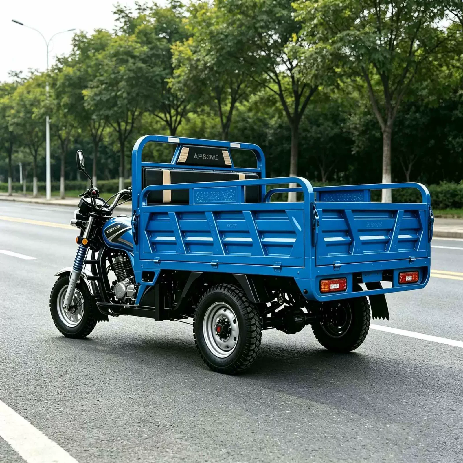 TRIVARO Fuel Cargo Trike 450kg Payload, 1 Seat — Model XL150ZH-Q1