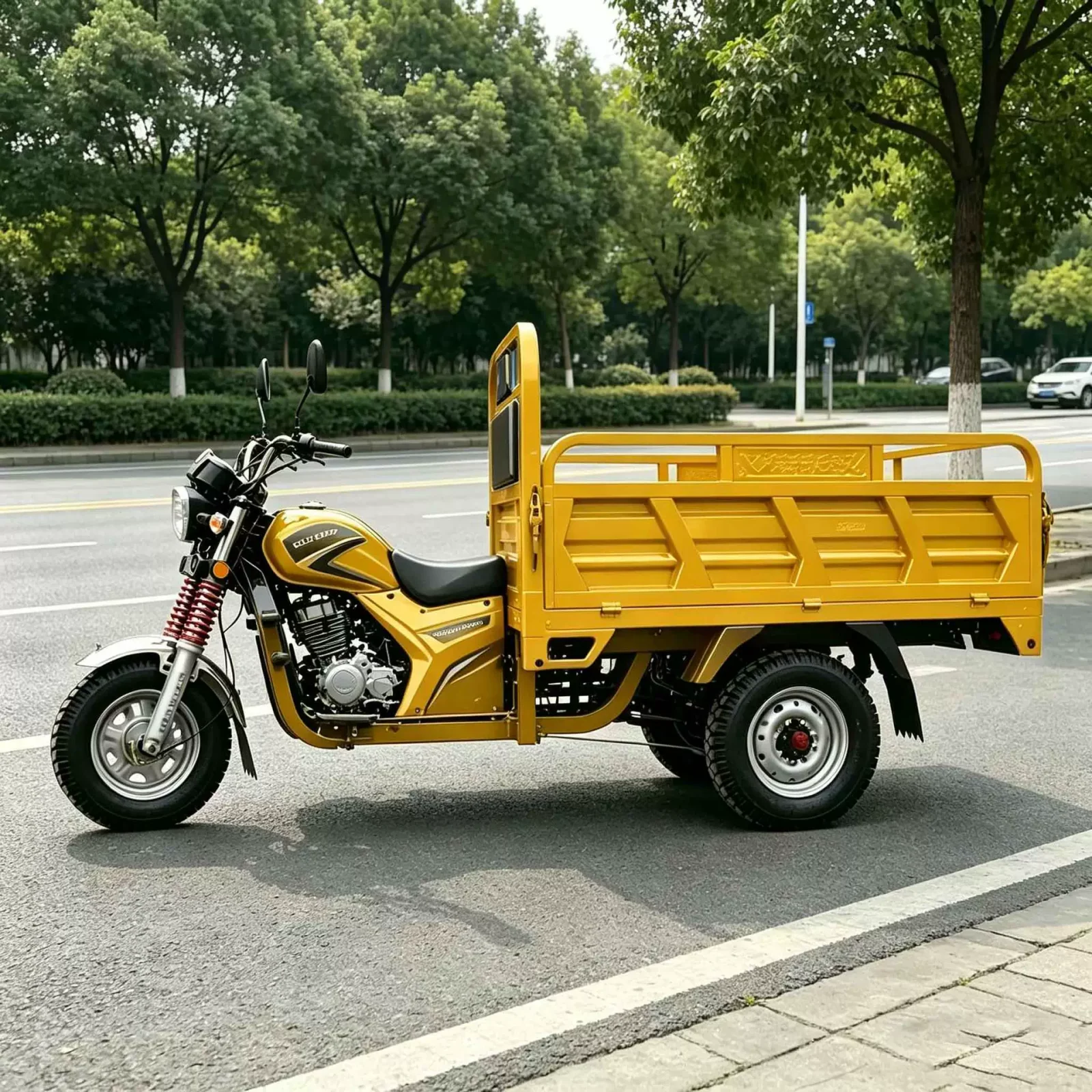TRIVARO Fuel Cargo Trike for Export, 1 Seat — Model MOTORCYCLE