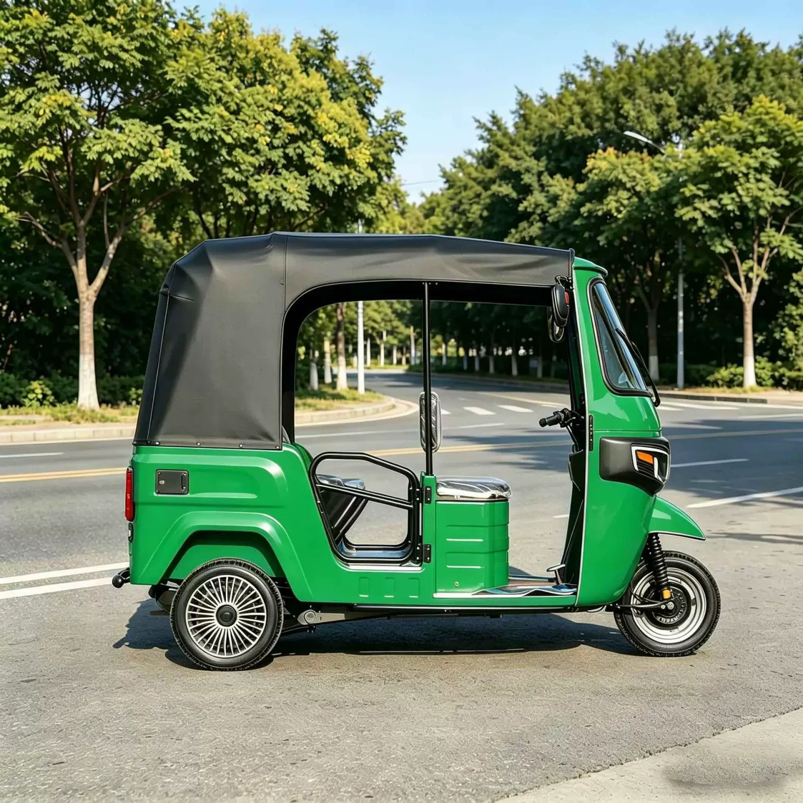 TRIVARO Fuel Passenger Trike for Export — Model TUK-TUK