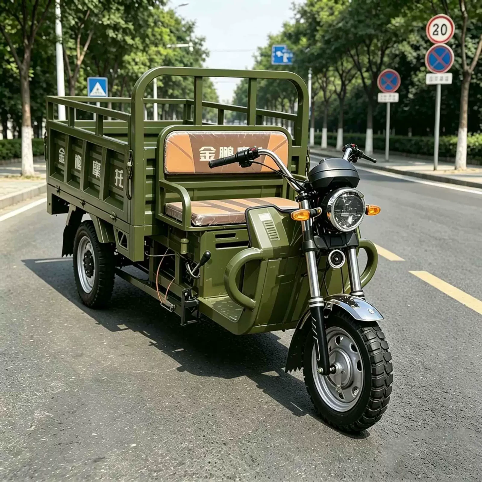 TRIVARO 150cc Cargo Trike for Export — Model TRV-38606569