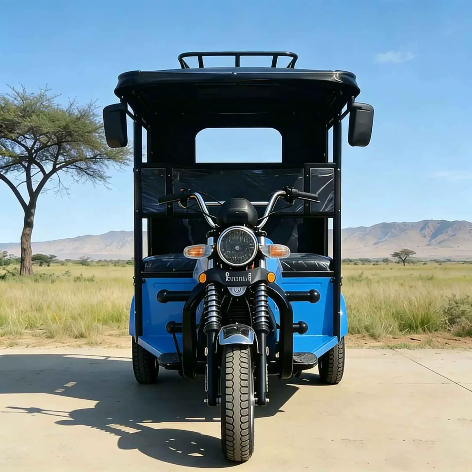 TRIVARO 200cc Passenger Trike for Export — Model GASOLINE-TUK-TUK