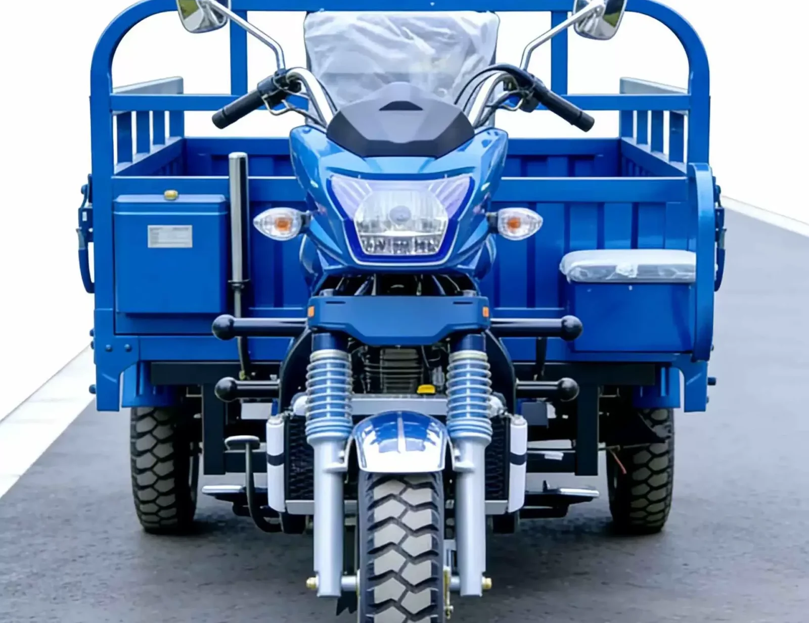 TRIVARO 200cc Cargo Trike for Export, 1 Seat — Model KS150ZH-5D