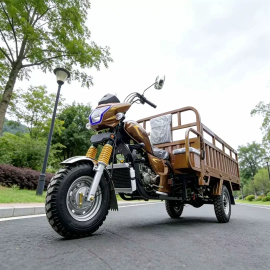 TRIVARO Fuel Cargo Trike for Export, 1 Seat — Model THREE-WHEEL-MOTORCYCLE
