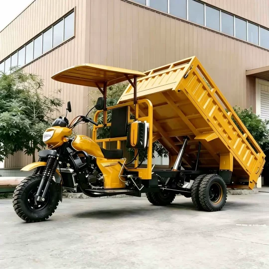 TRIVARO Fuel Cargo Trike for Export, 1 Seat — Model 1TON-1-5TON-2TON