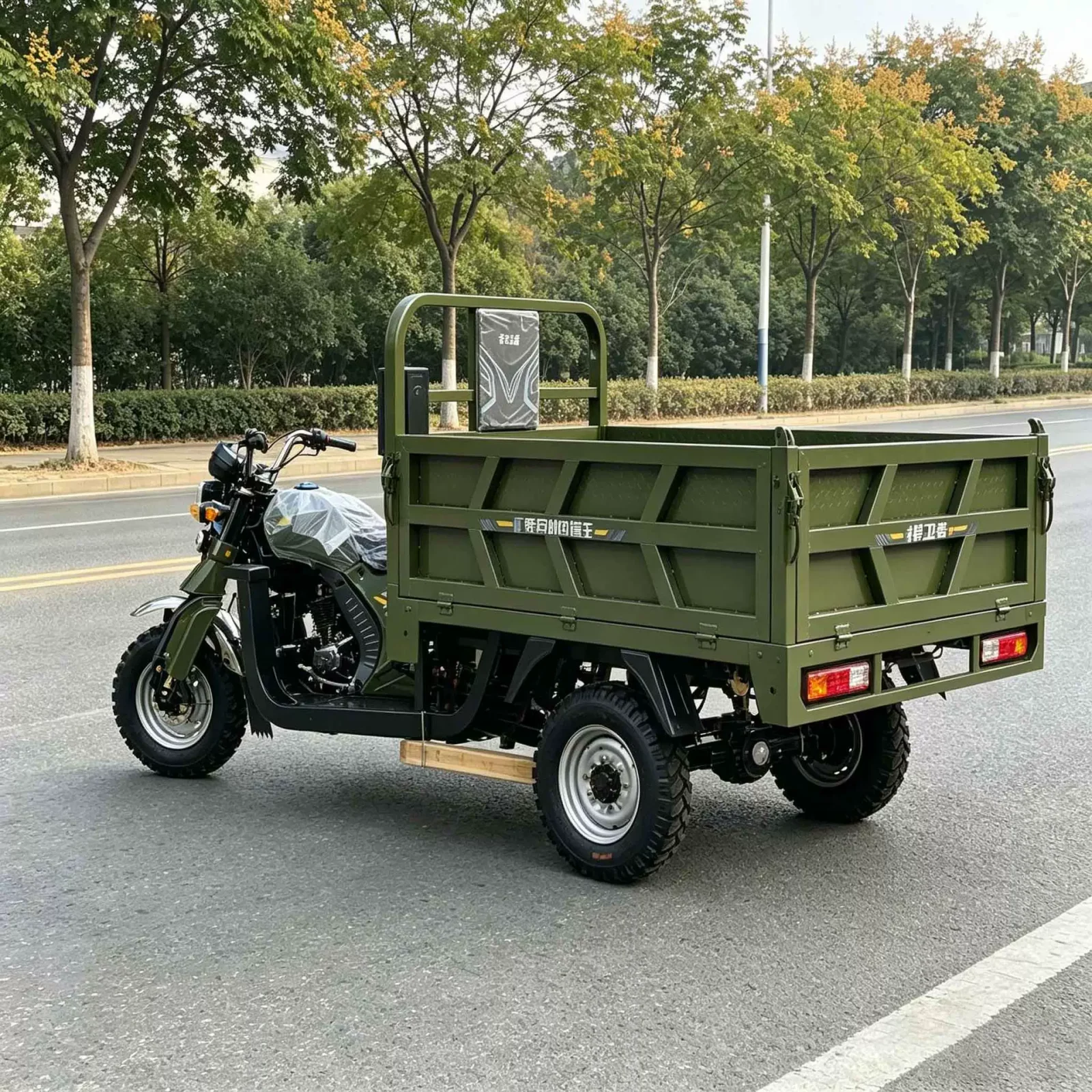 TRIVARO Fuel Cargo Trike for Export, 1 Seat — Model TRV-67063661