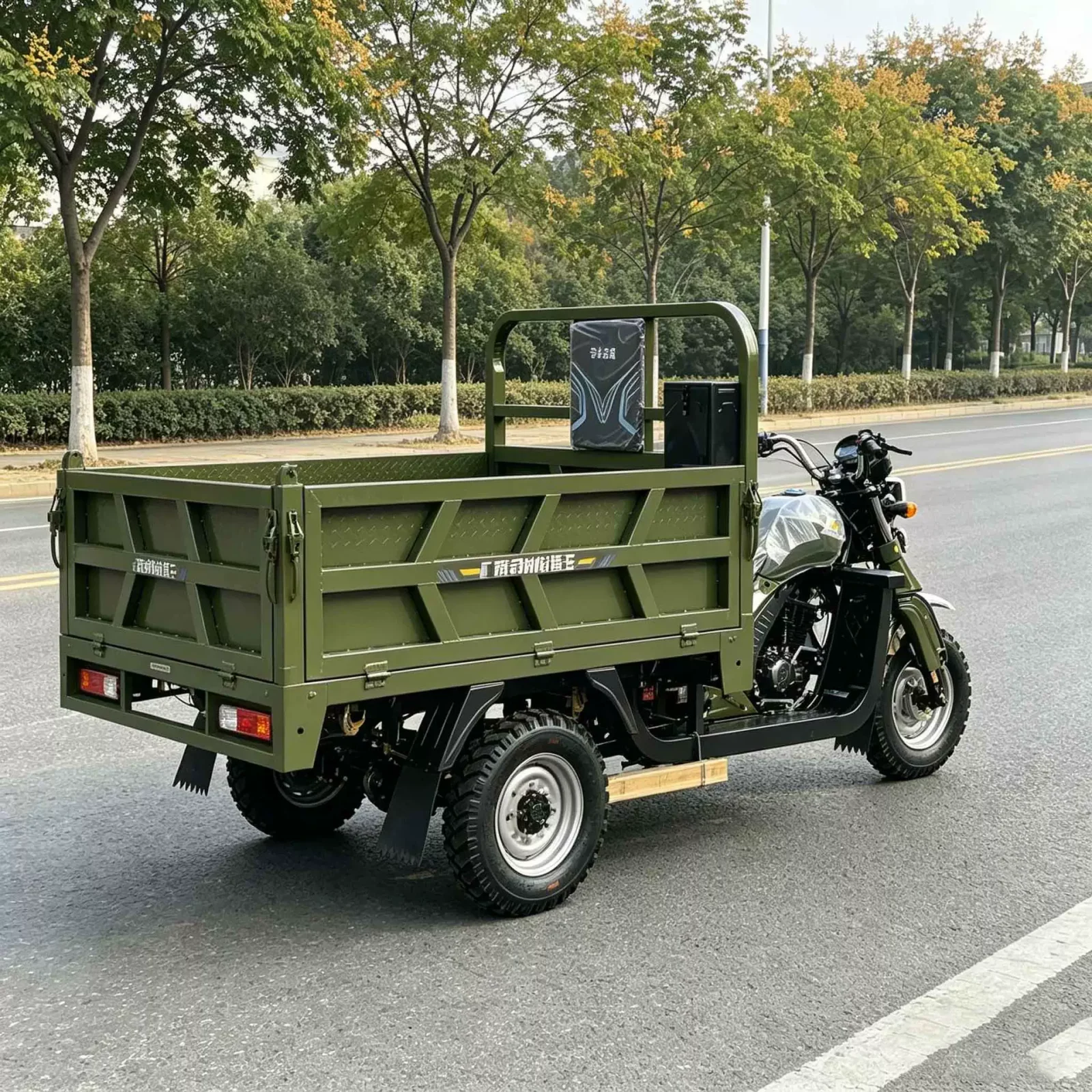 TRIVARO Fuel Passenger Trike for Export — Model TRV-82703087