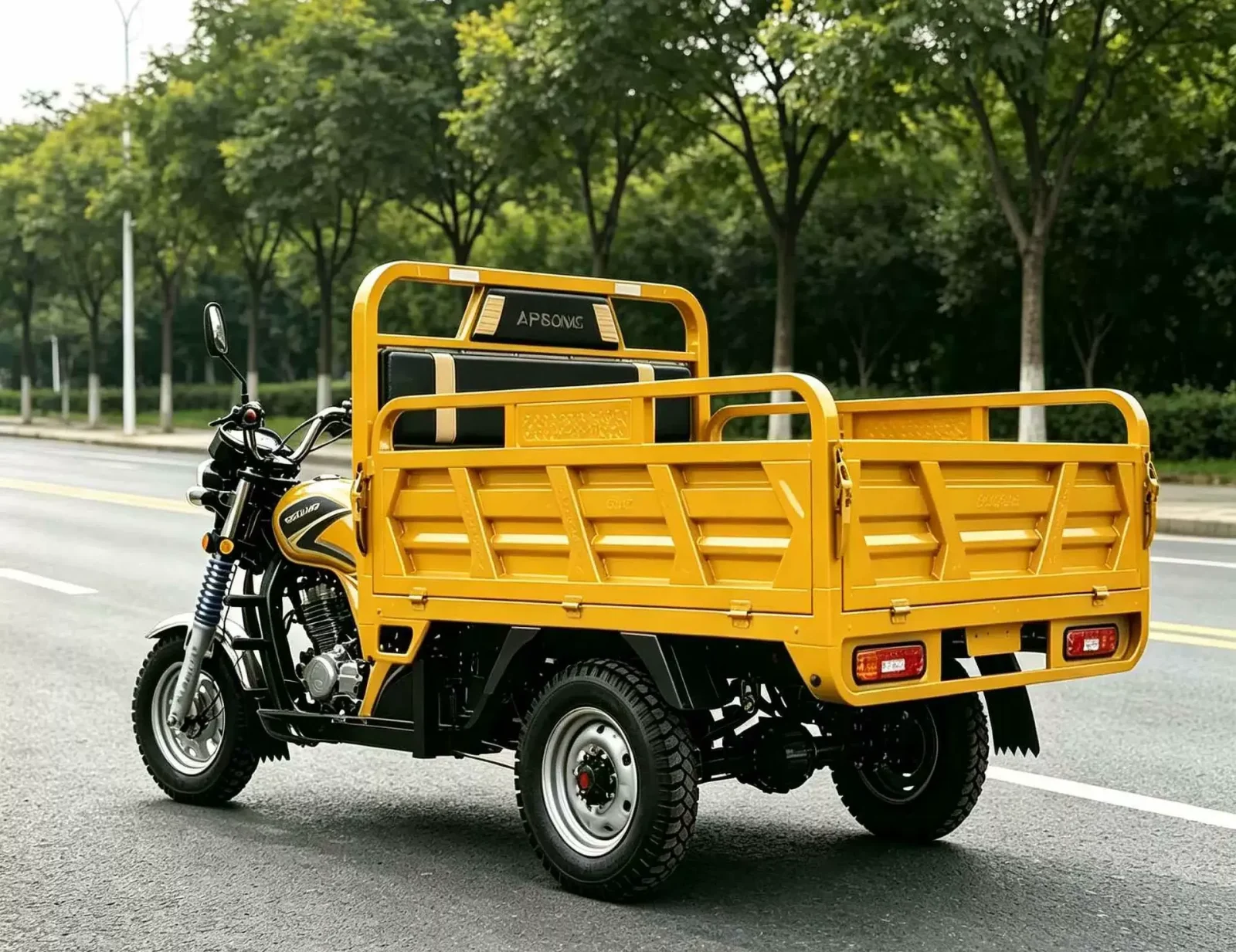 TRIVARO Fuel Cargo Trike for Export, 1 Seat — Model TRV-09617411