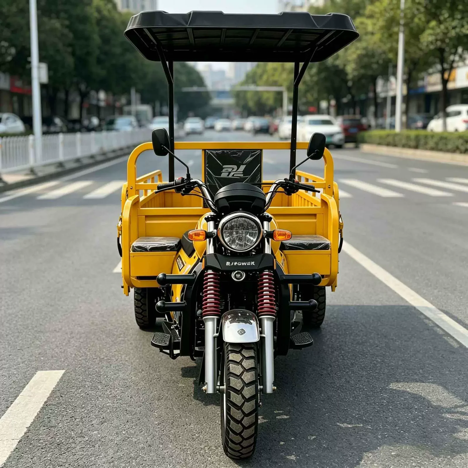 TRIVARO Fuel Cargo Trike for Export, 1 Seat — Model TRV-09506659