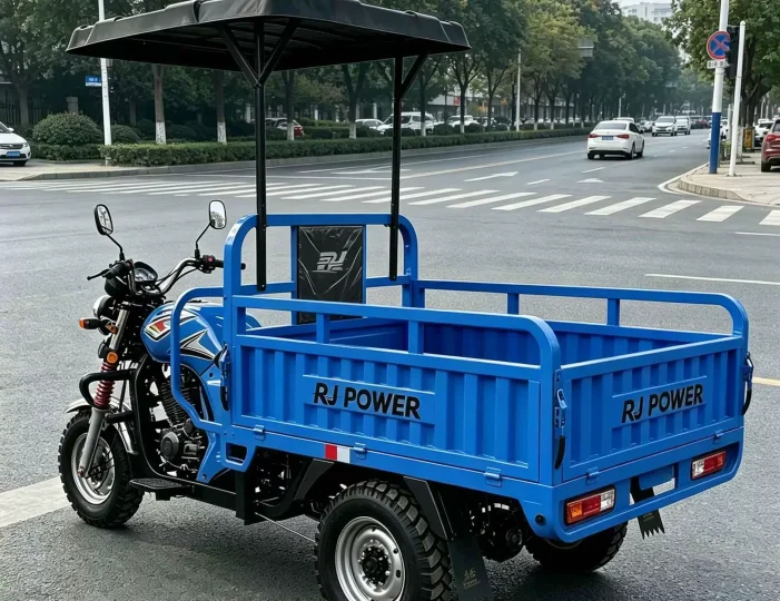 TRIVARO Fuel Cargo Trike for Export, 1 Seat — Model KV200ZH-C