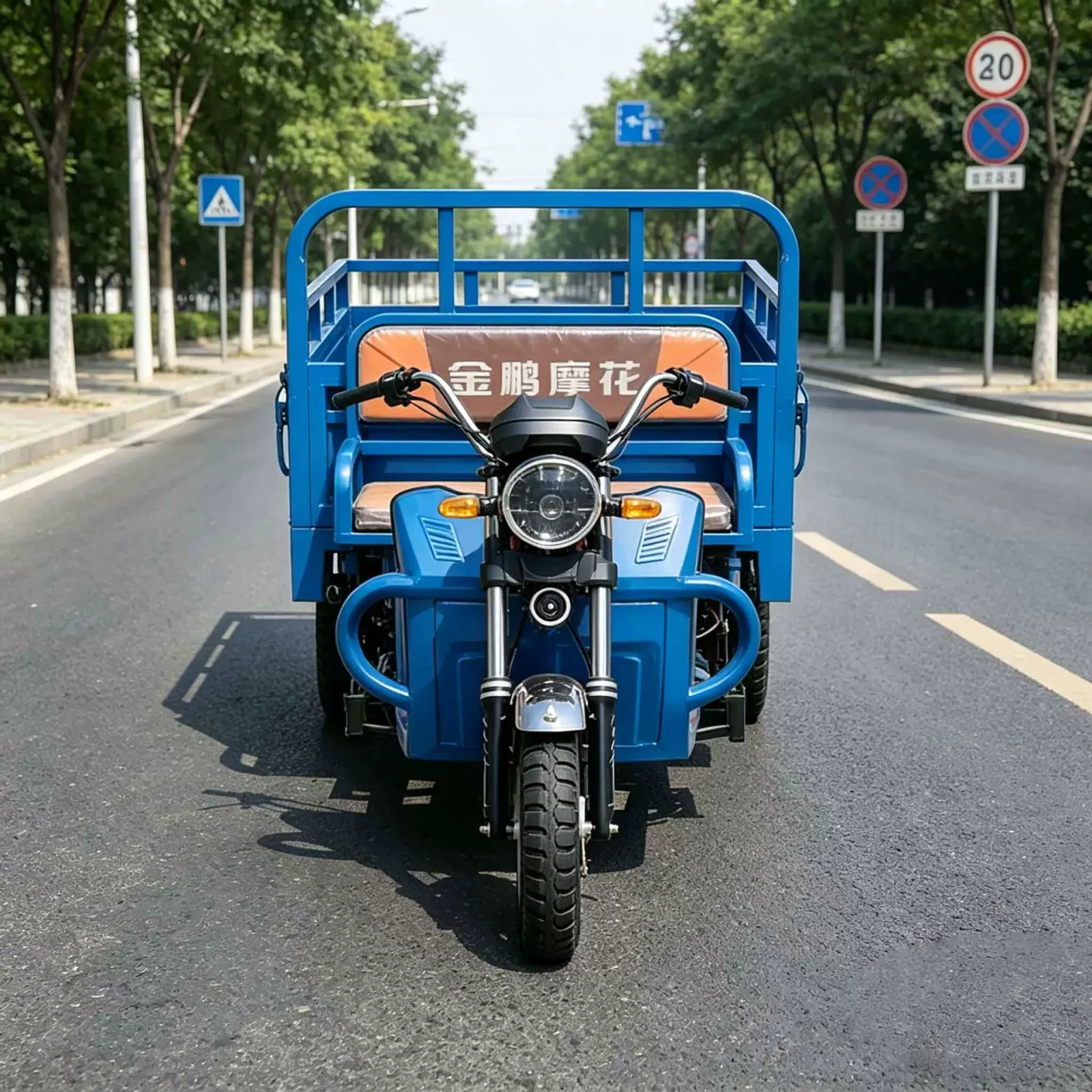 TRIVARO Fuel Passenger Trike for Export — Model TRV-75341214