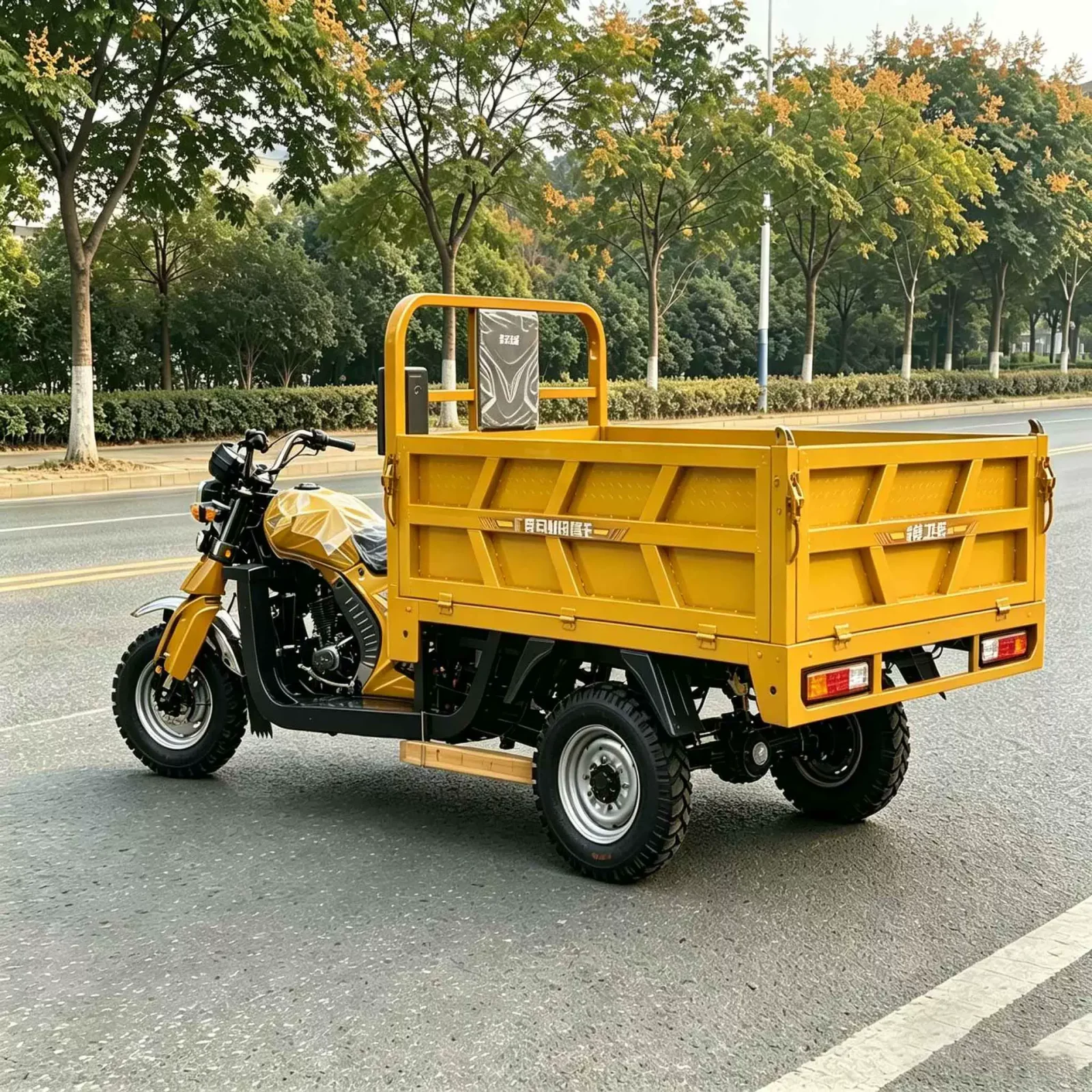 TRIVARO Fuel Cargo Trike Dump for Export, 1 Seat — Model TRV-86135435
