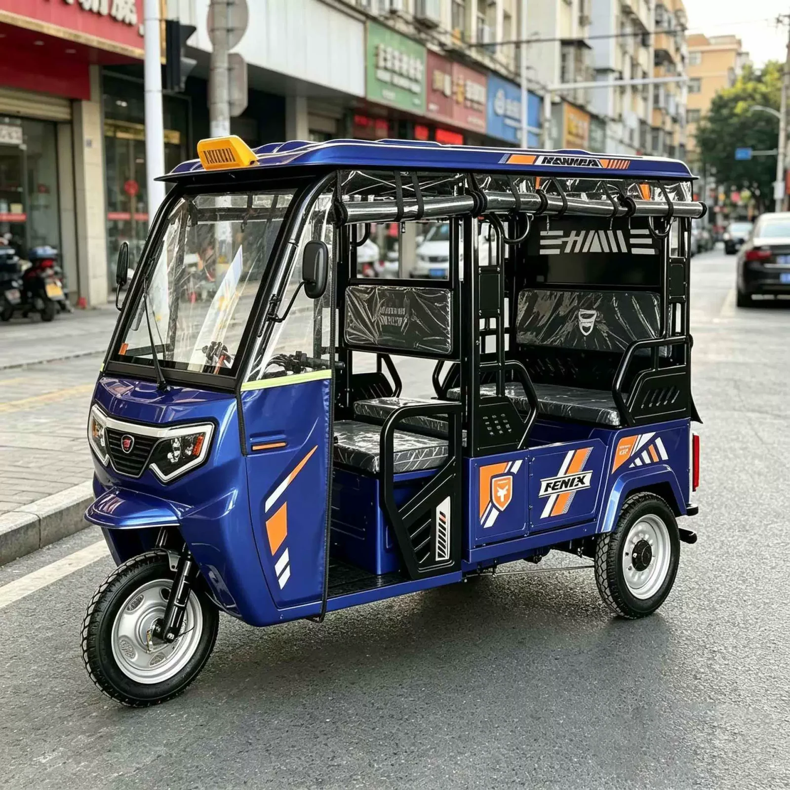 TRIVARO 200cc Passenger Trike 6-Seater, 1000kg Payload — Model 163ML