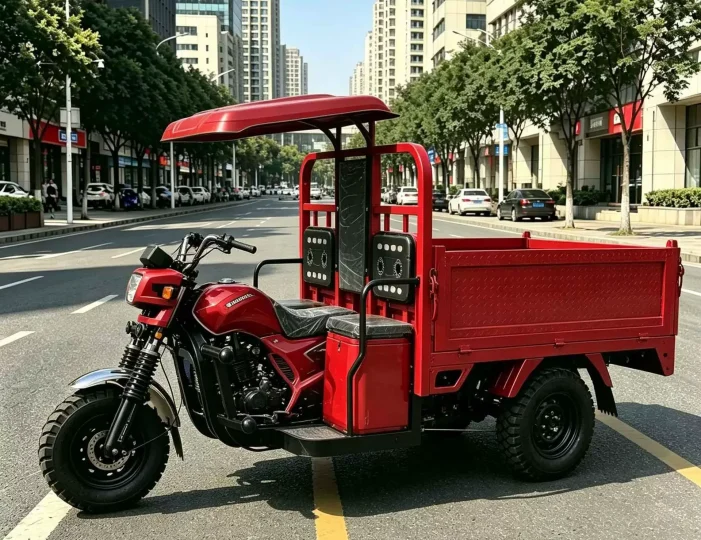 TRIVARO 300cc Cargo Trike Dump, 500kg Payload, 1 Seat — Model GJ150ZH-2A