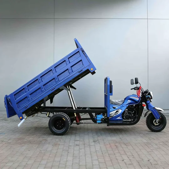 TRIVARO 200cc Cargo Trike Dump, 1000kg Payload, 1 Seat — Model JS150ZH