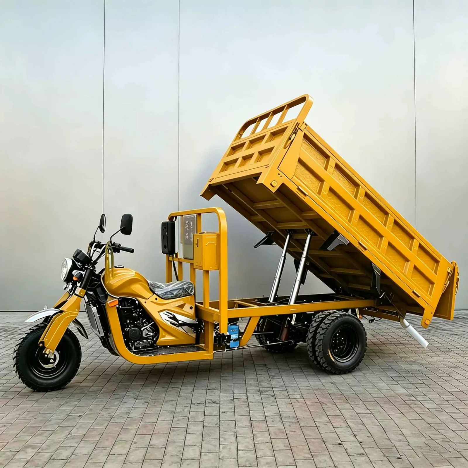 TRIVARO Fuel Cargo Trike for Export, 1 Seat — Model JS150ZH-5D