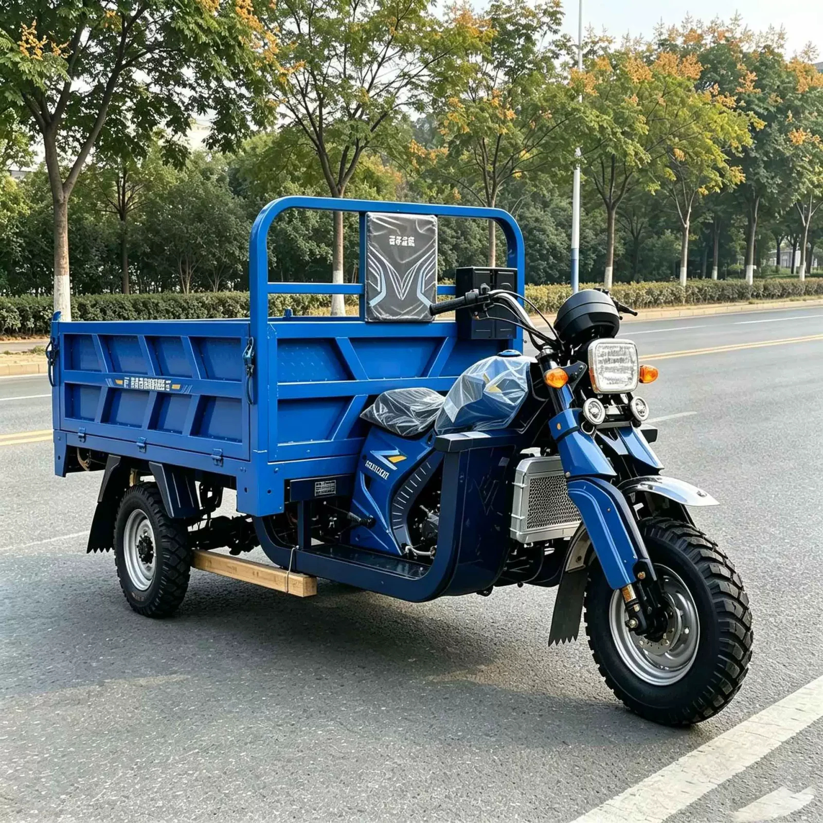 TRIVARO 350cc Cargo Trike 2000kg Payload, 1 Seat — Model 150-350