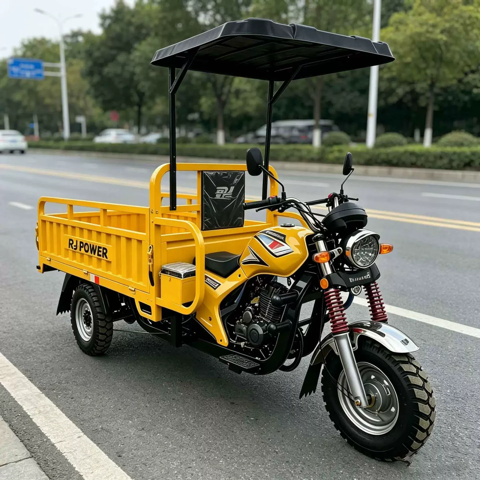 TRIVARO 300cc Cargo Trike 2000kg Payload, 1 Seat — Model KZ-200ZH