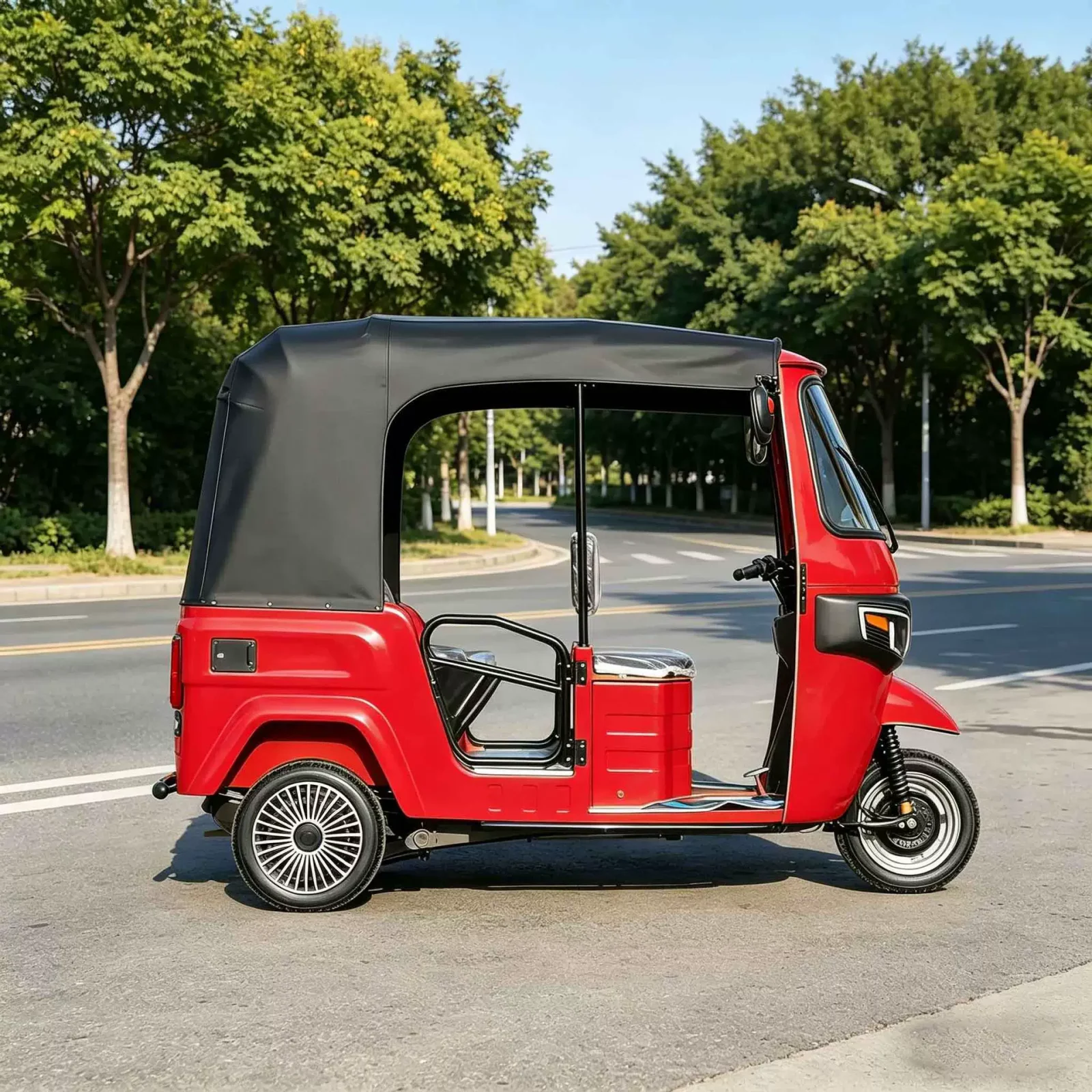 TRIVARO Fuel Passenger Trike for Export — Model TRV-00264568