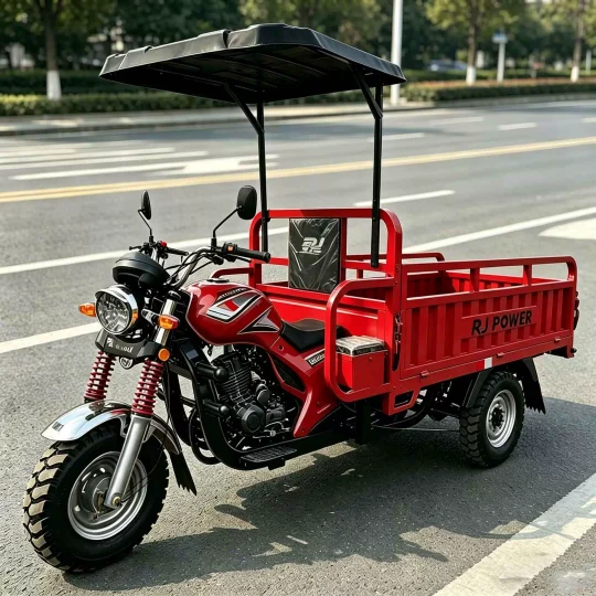 TRIVARO Fuel Cargo Trike for Export, 1 Seat — Model JS150ZH-5D