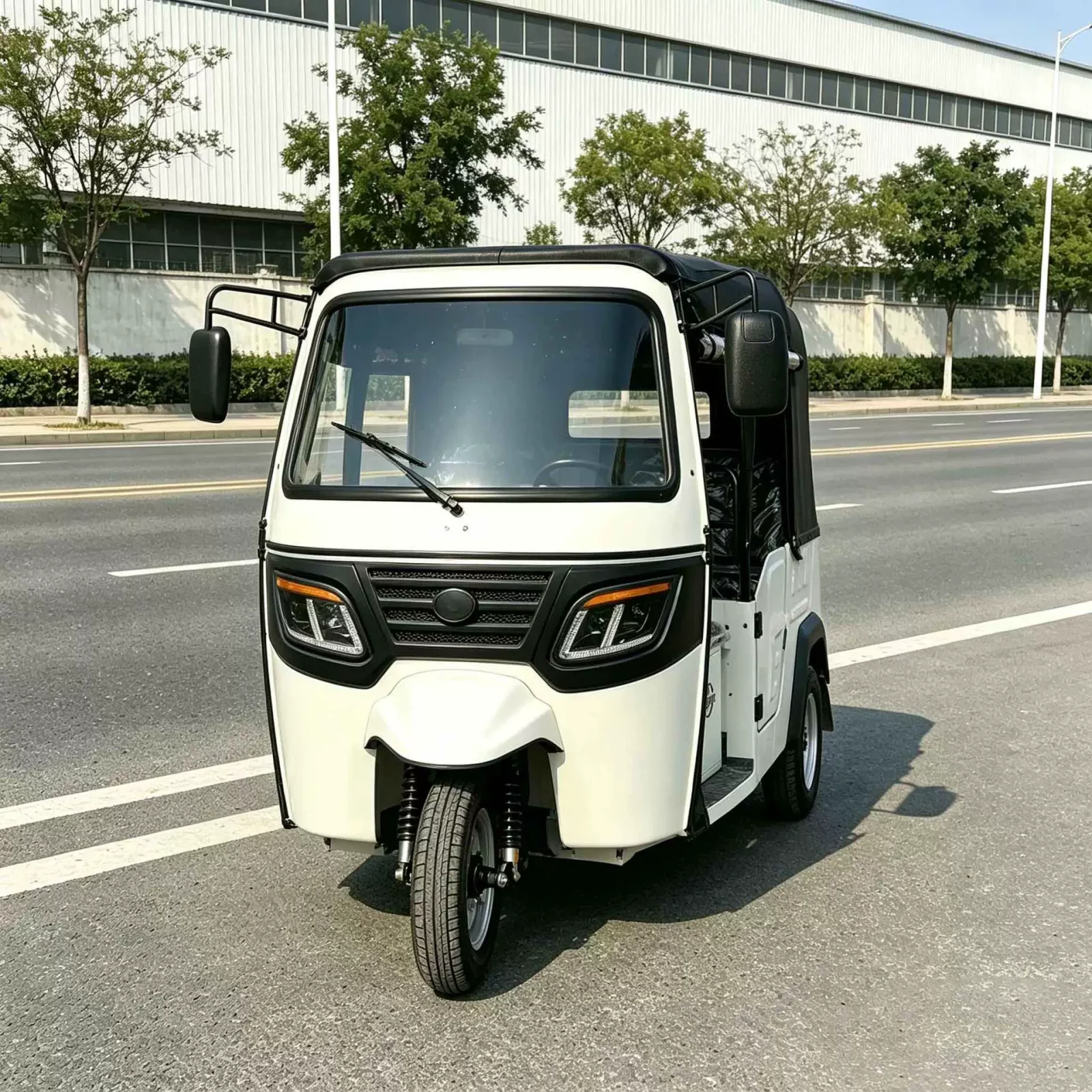 TRIVARO Fuel Passenger Trike for Export — Model YELLOW-TUK-TUK