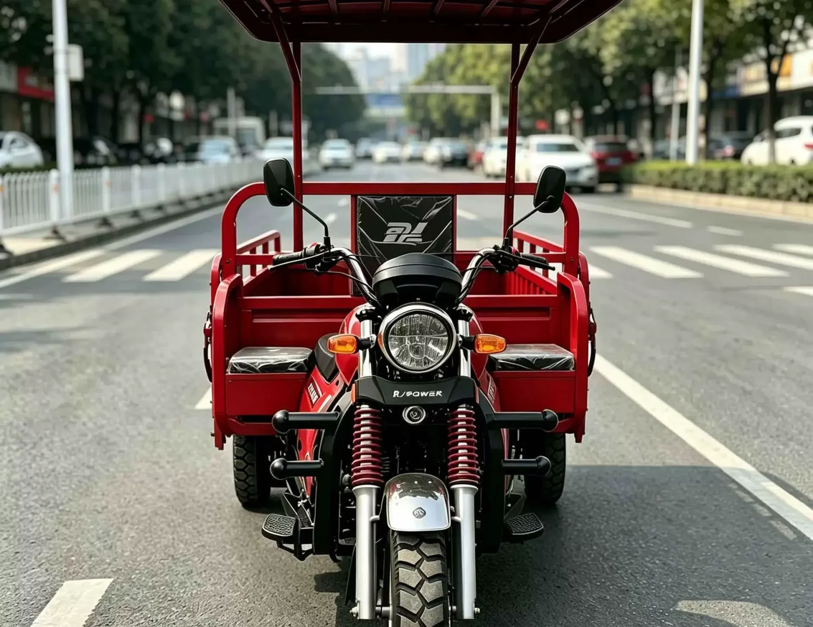 TRIVARO Fuel Cargo Trike Dump for Export, 1 Seat — Model 150TYPE