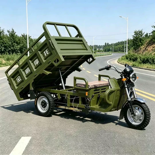 TRIVARO Fuel Passenger Trike for Export — Model TRV-96252106