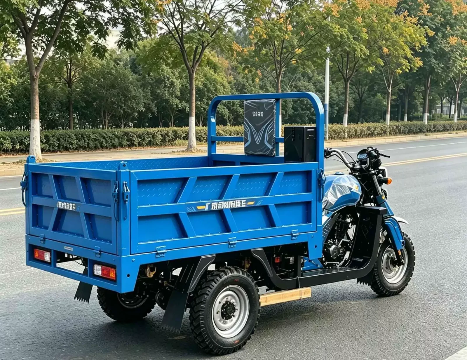 TRIVARO Fuel Cargo Trike for Export, 1 Seat — Model MOTORCYCLE