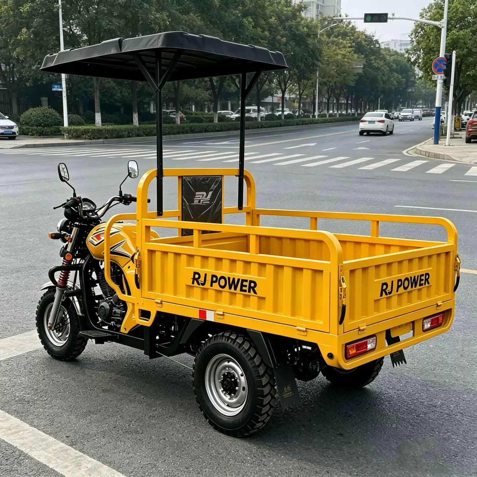 TRIVARO Fuel Cargo Trike Dump for Export, 1 Seat — Model KV150ZH-B