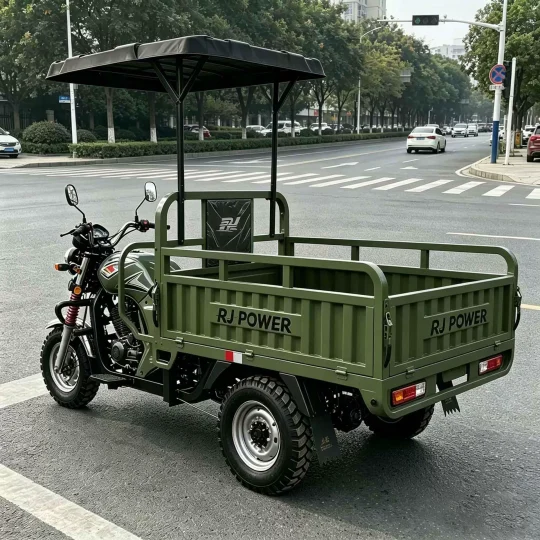 TRIVARO 200cc Cargo Trike for Export, 1 Seat — Model KS150ZH-5D