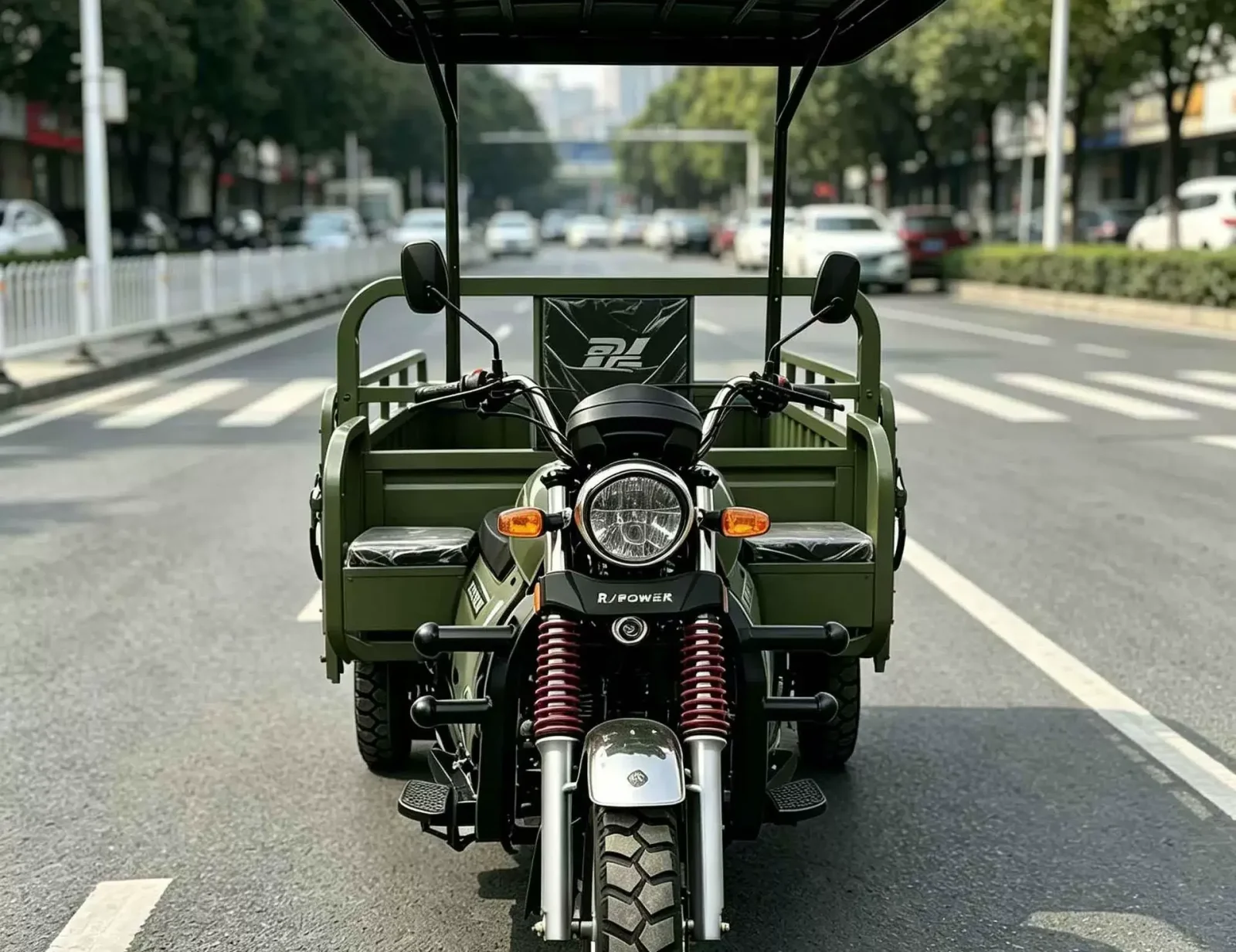 TRIVARO 150cc Cargo Trike for Export — Model SHS150ZH-2F