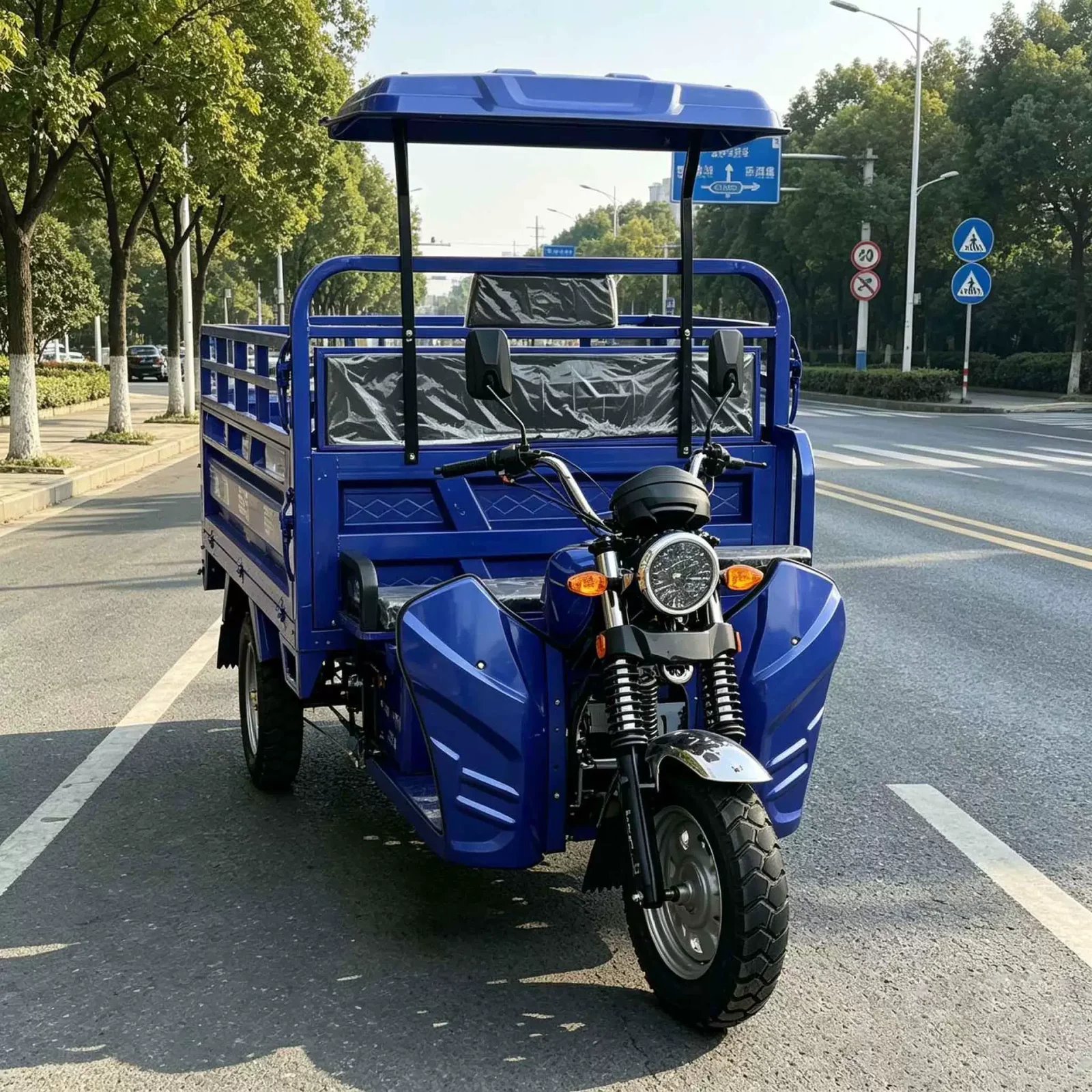 TRIVARO Fuel Cargo Trike Dump for Export, 1 Seat — Model TRV-75622252