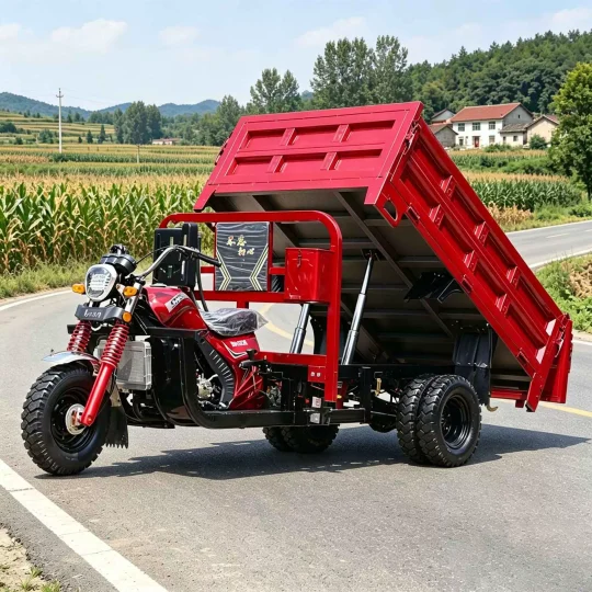 TRIVARO 300cc Cargo Trike Dump, 1 Seat — Model GJ150ZH-2A