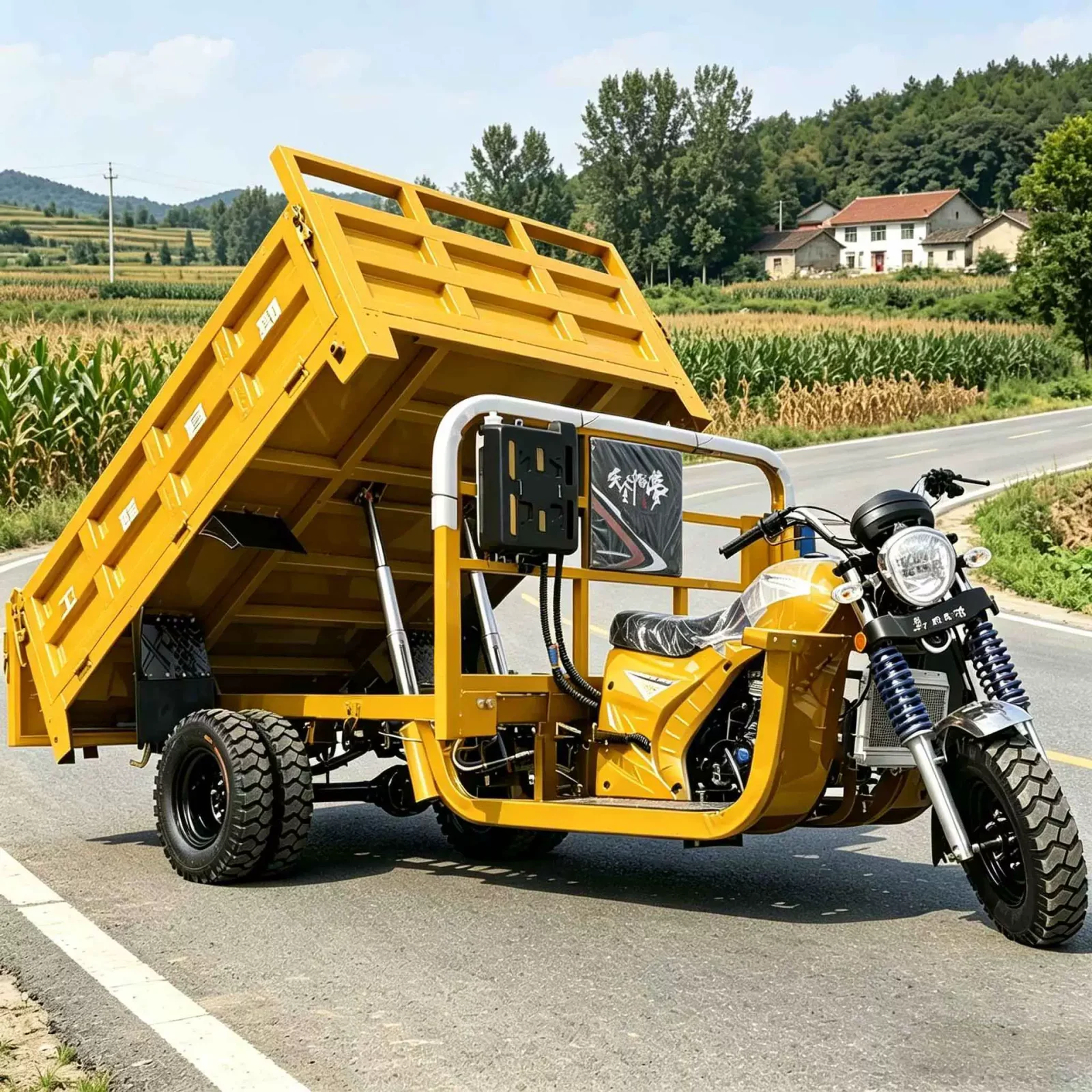 TRIVARO 175cc Cargo Trike Dump — Model SHS150ZH-2
