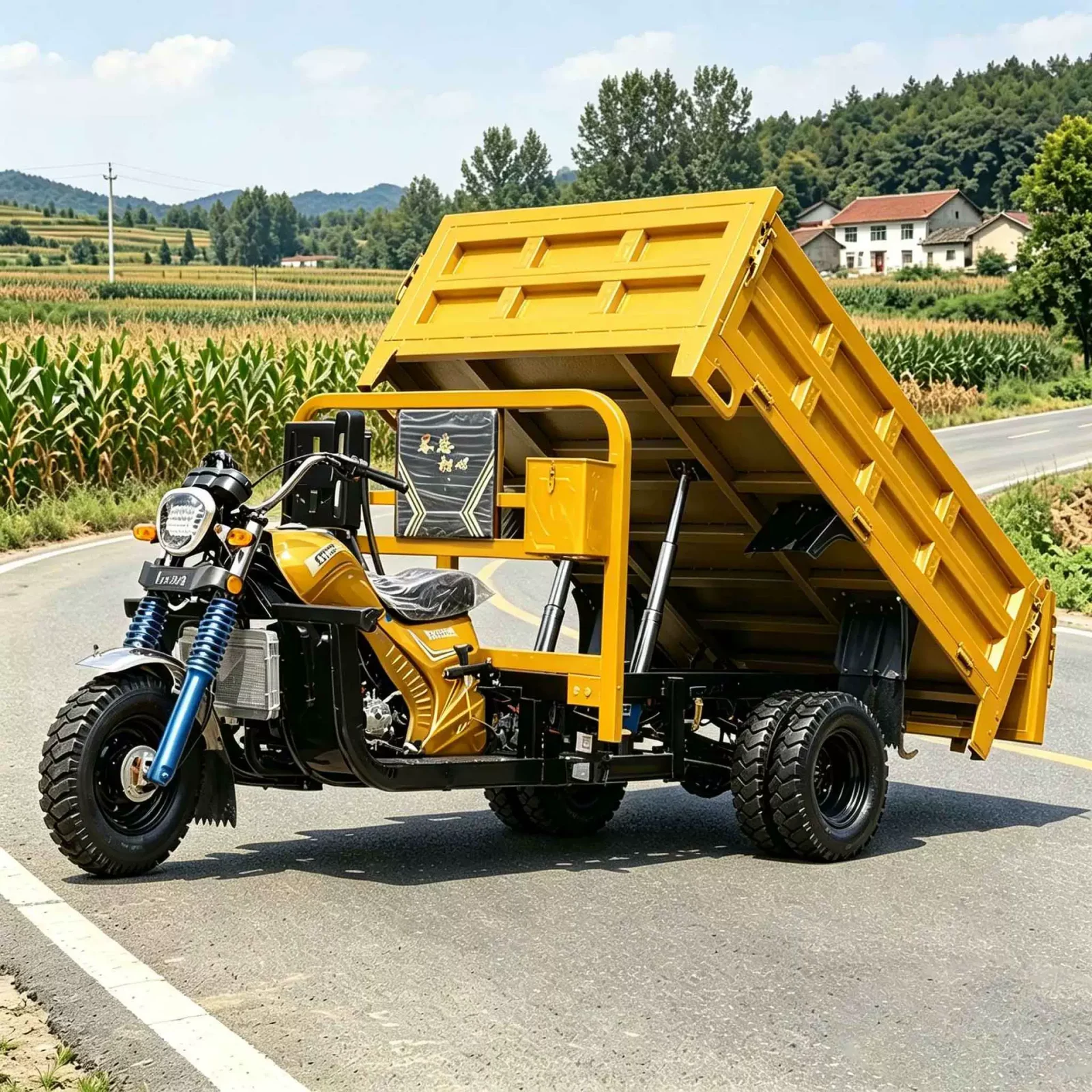 TRIVARO 150cc Cargo Trike for Export — Model SHS150ZH-2F