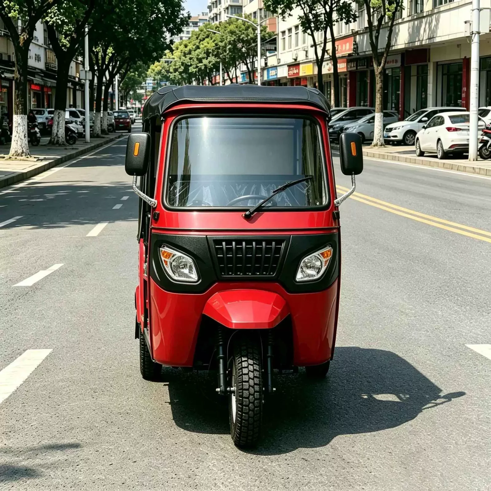 TRIVARO Fuel Passenger Trike for Export — Model TRV-49785068