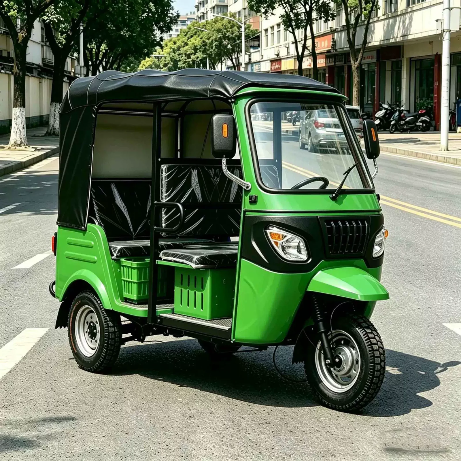 TRIVARO 200cc Passenger Trike for Export — Model JS150ZH-5D