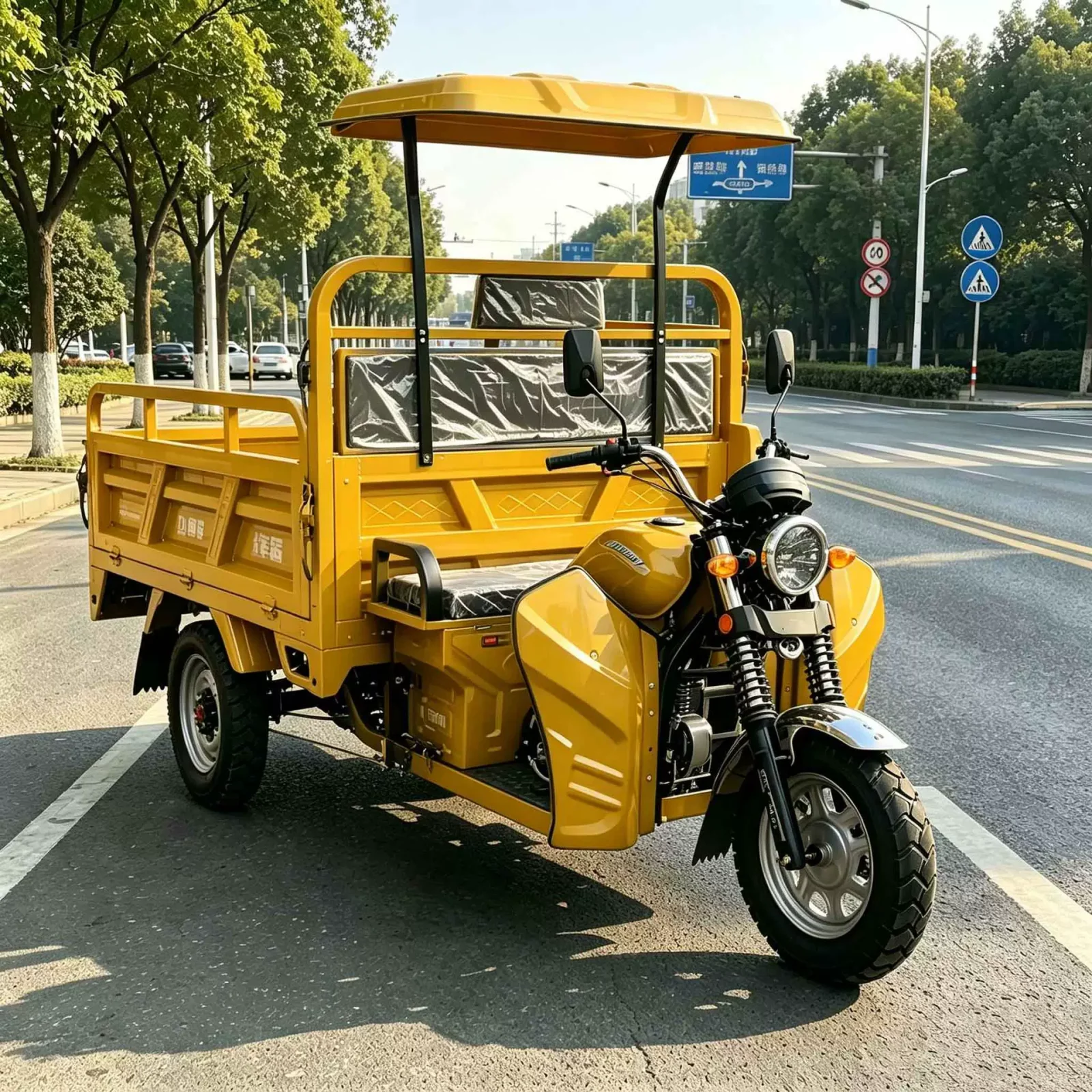 TRIVARO 150cc Cargo Trike Dump, 1000kg Payload — Model TRV-50434928