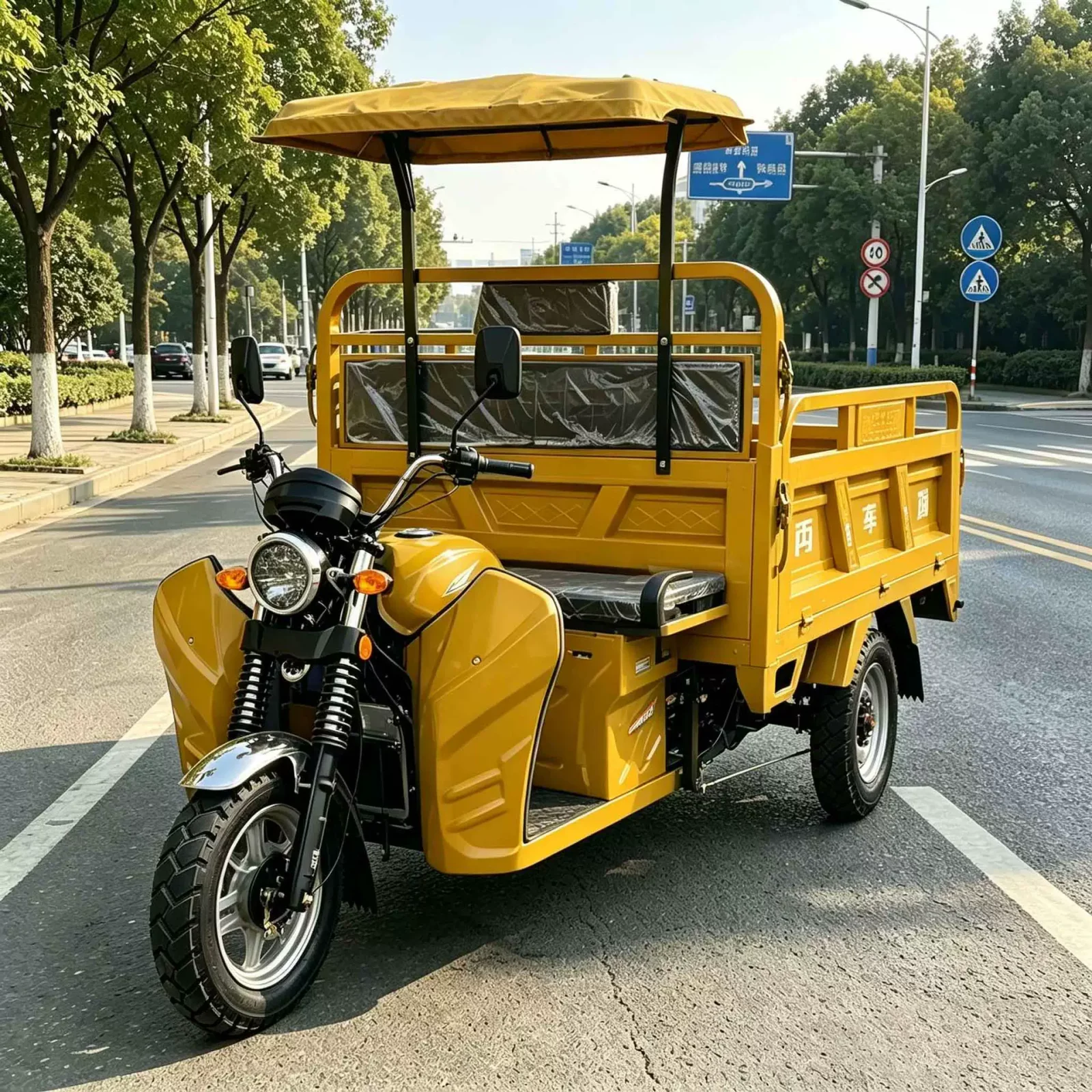 TRIVARO 150cc Cargo Trike 1000kg Payload — Model TRV-61890507