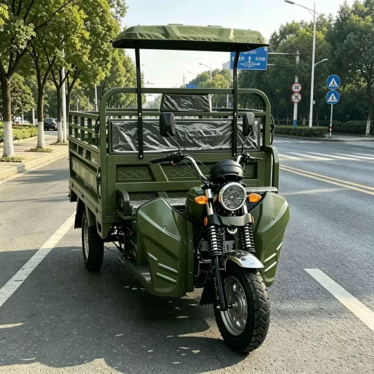 TRIVARO Fuel Passenger Trike for Export — Model CUSTOMIZABLE