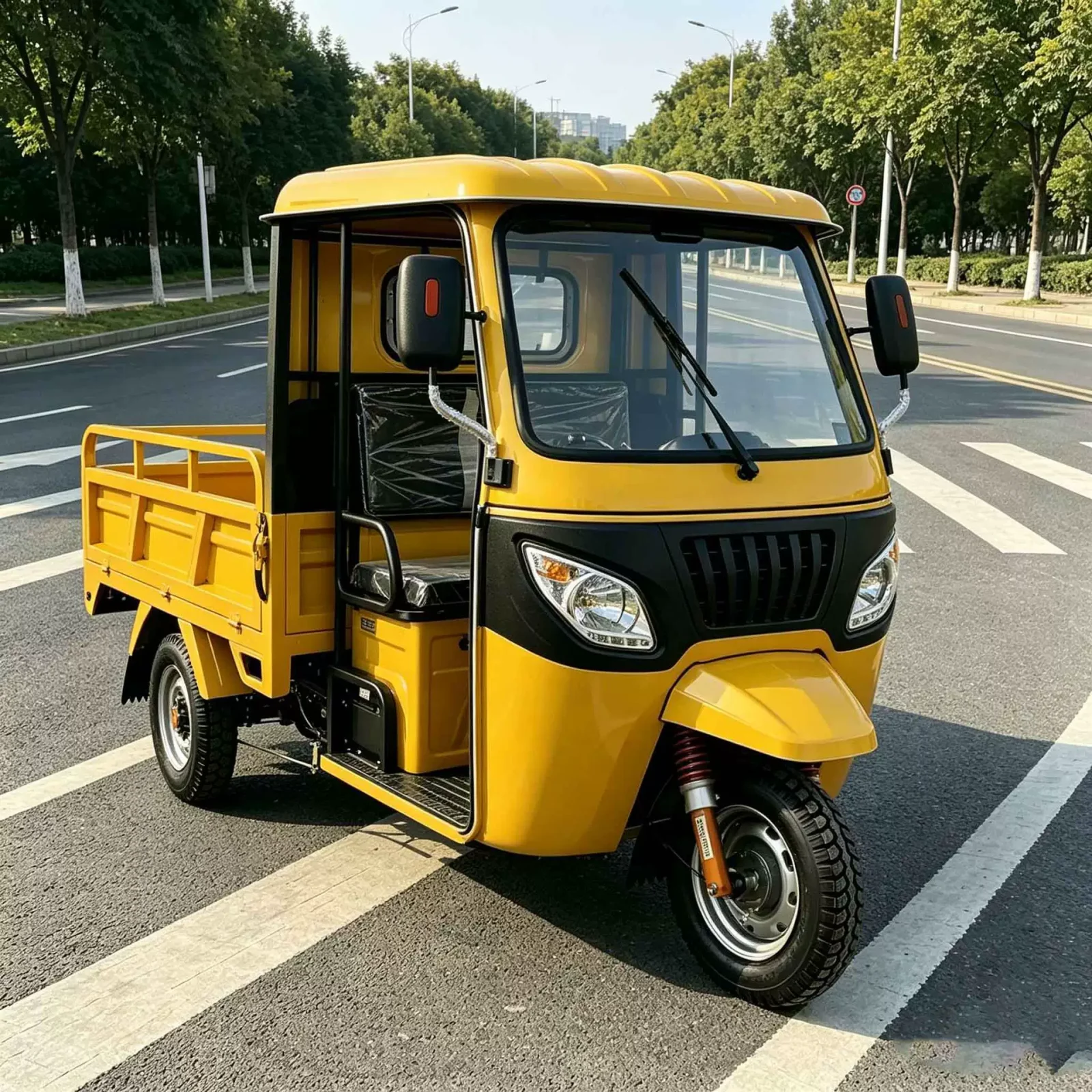 TRIVARO Fuel Passenger Trike for Export — Model TRV-43676902