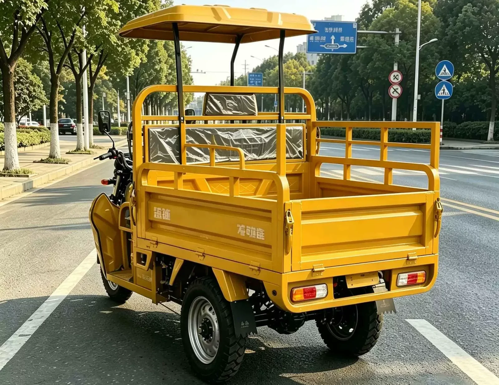 TRIVARO Fuel Cargo Trike for Export, 1 Seat — Model SEE-DETAILS