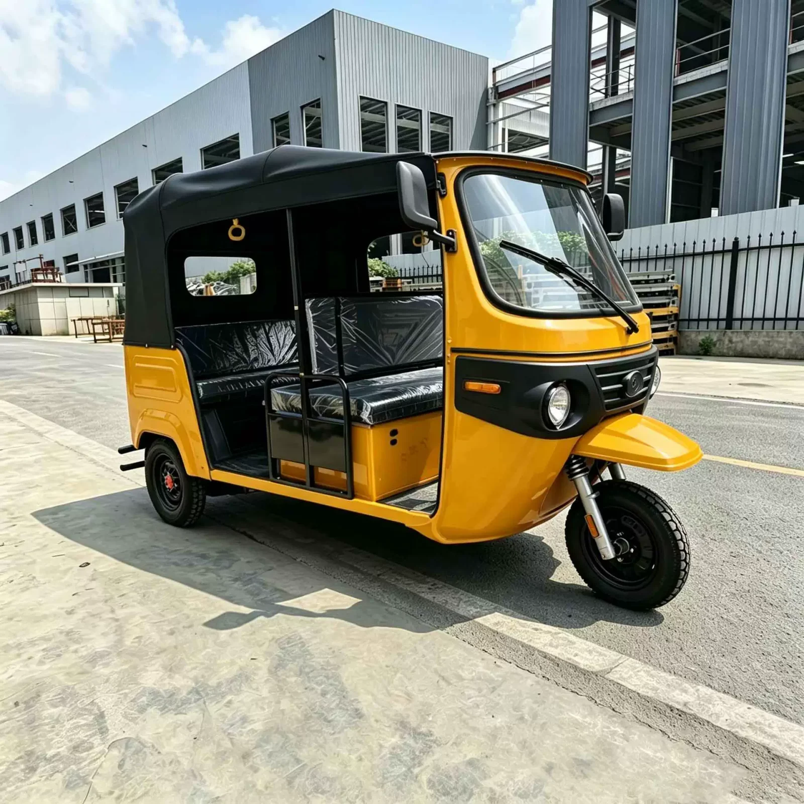 TRIVARO Fuel Passenger Trike for Export — Model TUK-TUK
