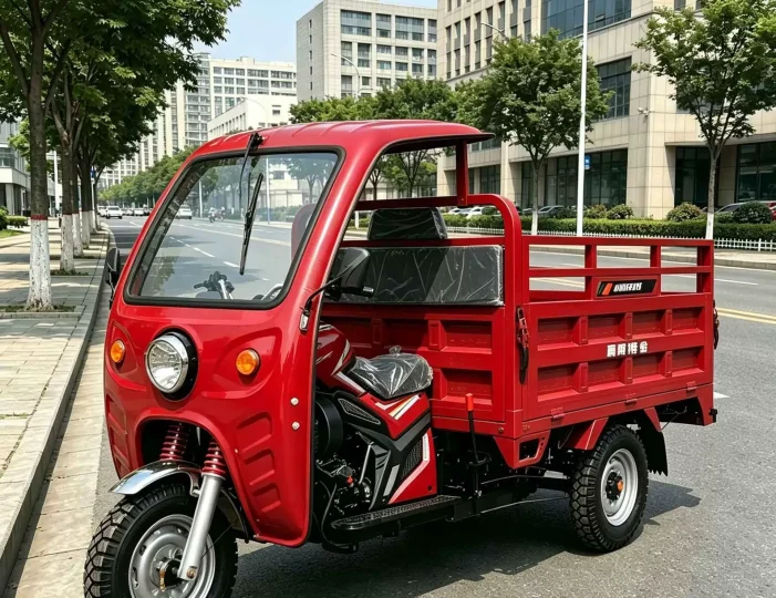 TRIVARO Fuel Passenger Trike for Export — Model TRV-84748012