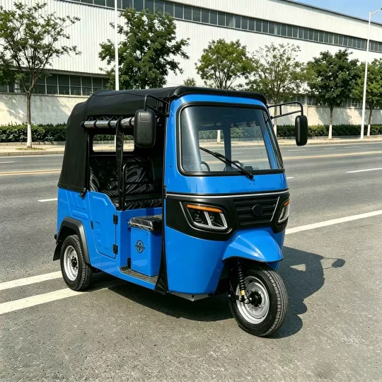 TRIVARO Fuel Passenger Trike 6-Seater — Model ORANGE-YELLOW
