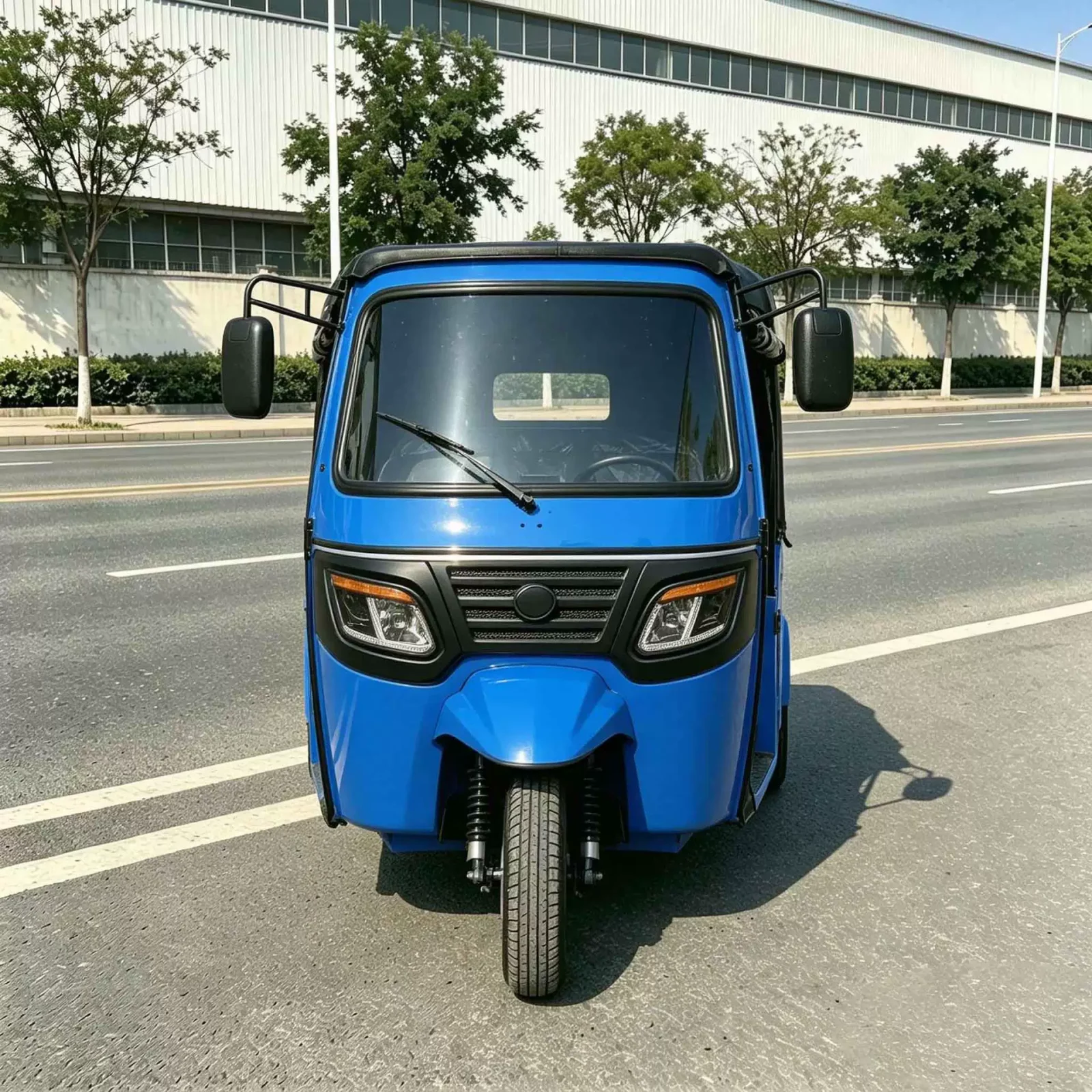 TRIVARO Fuel Passenger Trike 6-Seater — Model SINGLE-ROW-5BLOCK-TUK-TUK