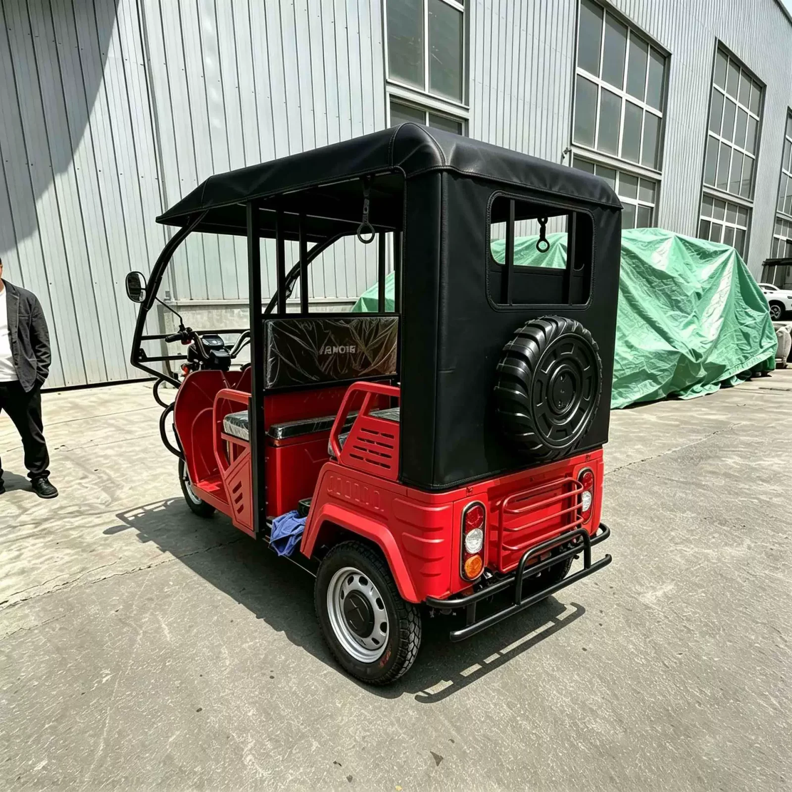 TRIVARO Fuel Passenger Trike for Export — Model TUK-TUK-PREPAYMENT