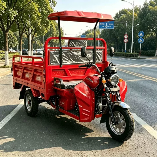 TRIVARO Fuel Cargo Trike Dump for Export, 1 Seat — Model GASOLINE-MOTORCYCLE-TRICYCLE